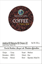 Load image into Gallery viewer, Arabica 50 Robusta 30 Chicory 20 (Medium - Fine)