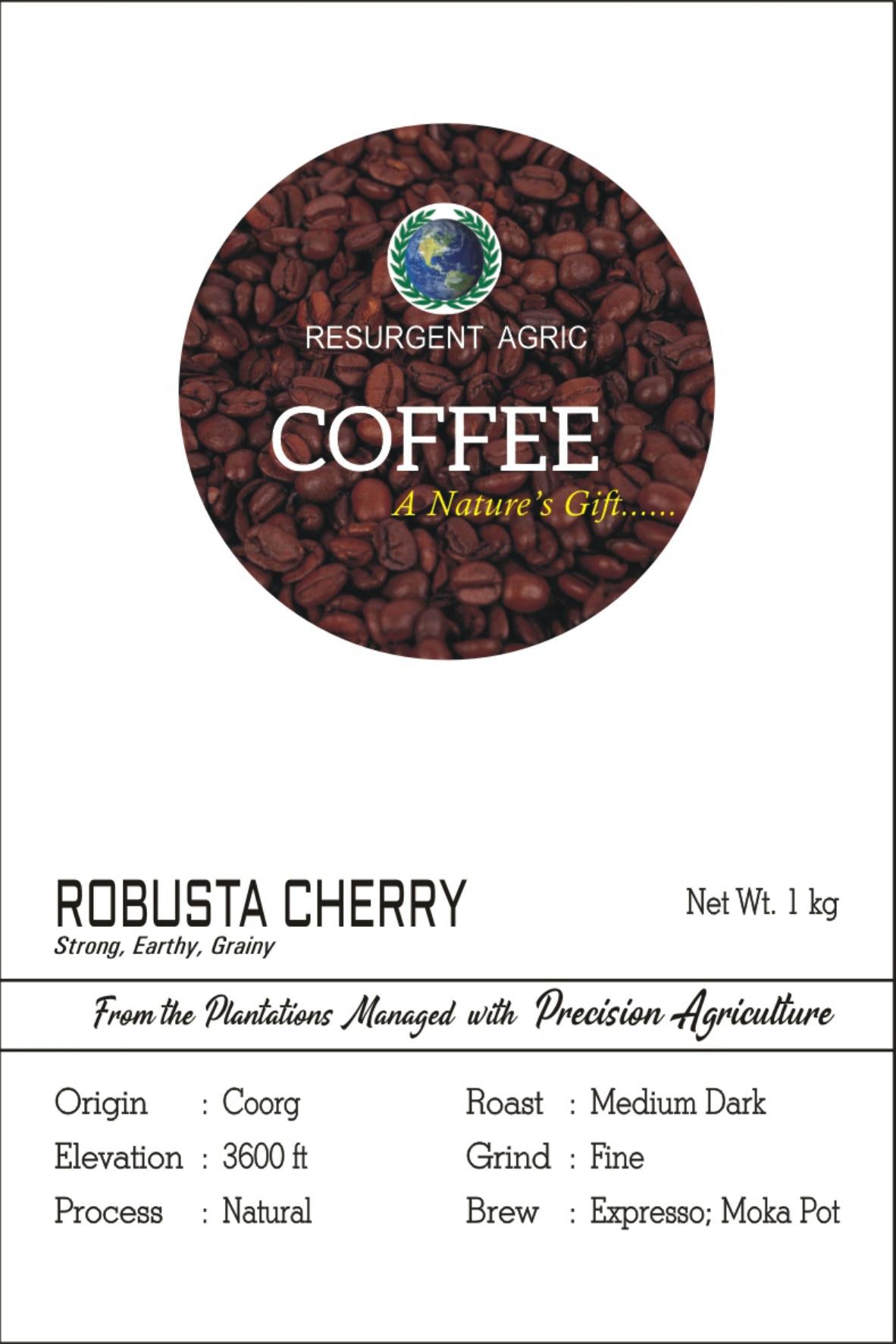Robusta Cherry (Medium Dark - Fine)