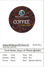 Load image into Gallery viewer, Arabica 50 Robusta 30 Chicory 20 (Dark - Fine)
