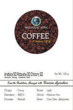 Load image into Gallery viewer, Arabica 50 Robusta 30 Chicory 20 (Light - Medium Fine)