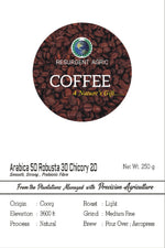 Load image into Gallery viewer, Arabica 50 Robusta 30 Chicory 20 (Light - Medium Fine)