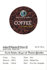 Load image into Gallery viewer, Arabica 50 Robusta 30 Chicory 20 (Dark - Medium Fine)