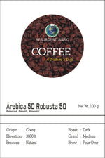 Load image into Gallery viewer, Arabica 50 Robusta 50 (Dark - Medium)