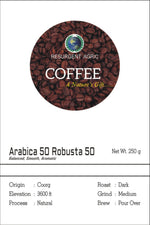Load image into Gallery viewer, Arabica 50 Robusta 50 (Dark - Medium)