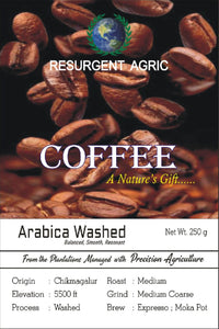 Arabica Washed (Medium- Medium Coarse)