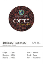 Load image into Gallery viewer, Arabica 50 Robusta 50 (Medium - Coarse)