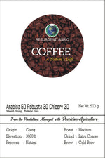 Load image into Gallery viewer, Arabica 50 Robusta 30 Chicory 20 (Medium - Extra Coarse)