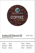 Load image into Gallery viewer, Arabica 50 Robusta 50 (Medium - Extra Coarse)