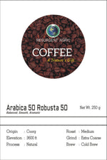Load image into Gallery viewer, Arabica 50 Robusta 50 (Medium - Extra Coarse)