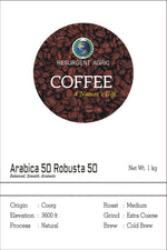 Load image into Gallery viewer, Arabica 50 Robusta 50 (Medium - Extra Coarse)
