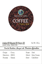 Load image into Gallery viewer, Arabica 50 Robusta 30 Chicory 20 (Medium - Extra Coarse)