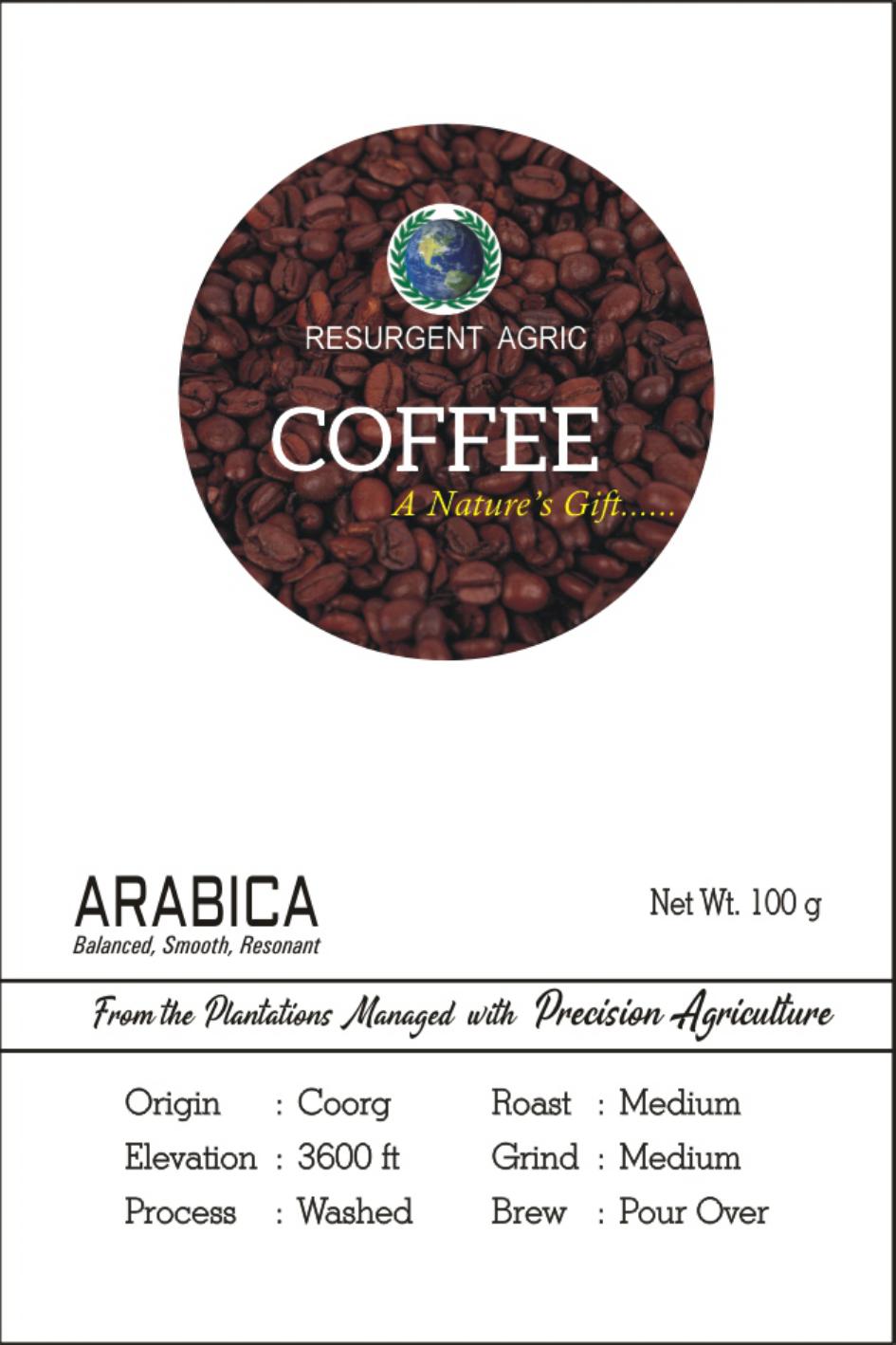 Arabica Washed (Medium - Medium)