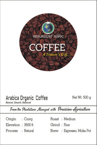 Arabica Organic Coffee (Medium - Fine)