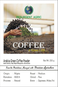 Arabica Green Coffee (Medium - Fine)
