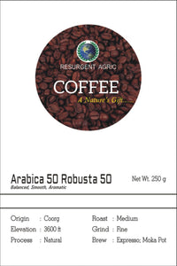 Arabica 50 Robusta 50 (Medium - Fine)