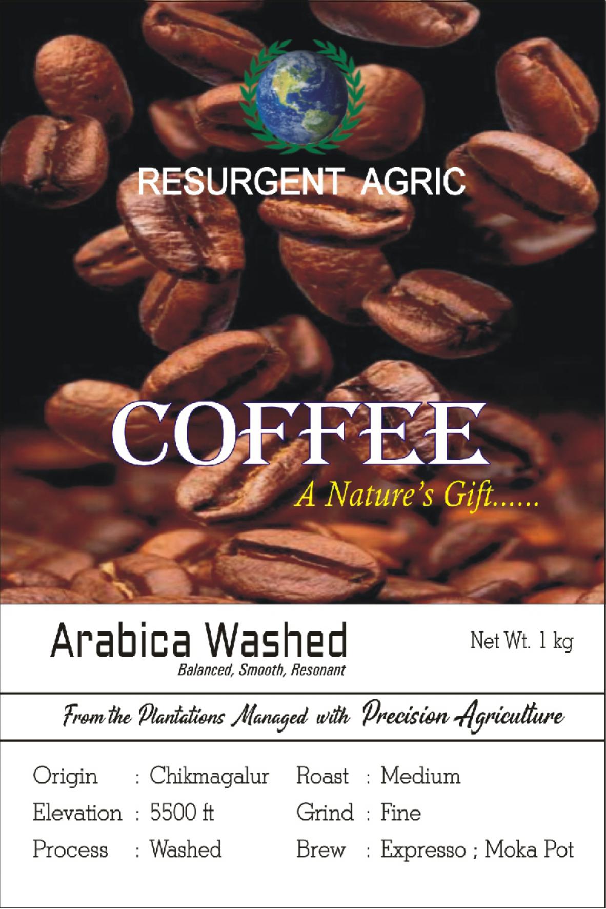 Arabica Washed (Medium - Fine)