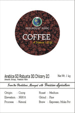 Load image into Gallery viewer, Arabica 50 Robusta 30 Chicory 20 (Medium - Fine)

