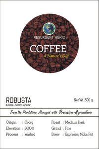 Robusta Washed (Medium Dark-Fine)