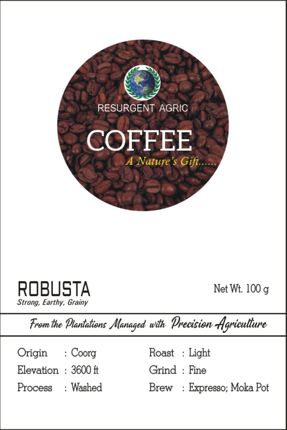 Robusta Washed (Light-Fine)