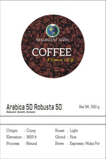 Load image into Gallery viewer, Arabica 50 Robusta 50 (Light - Fine)
