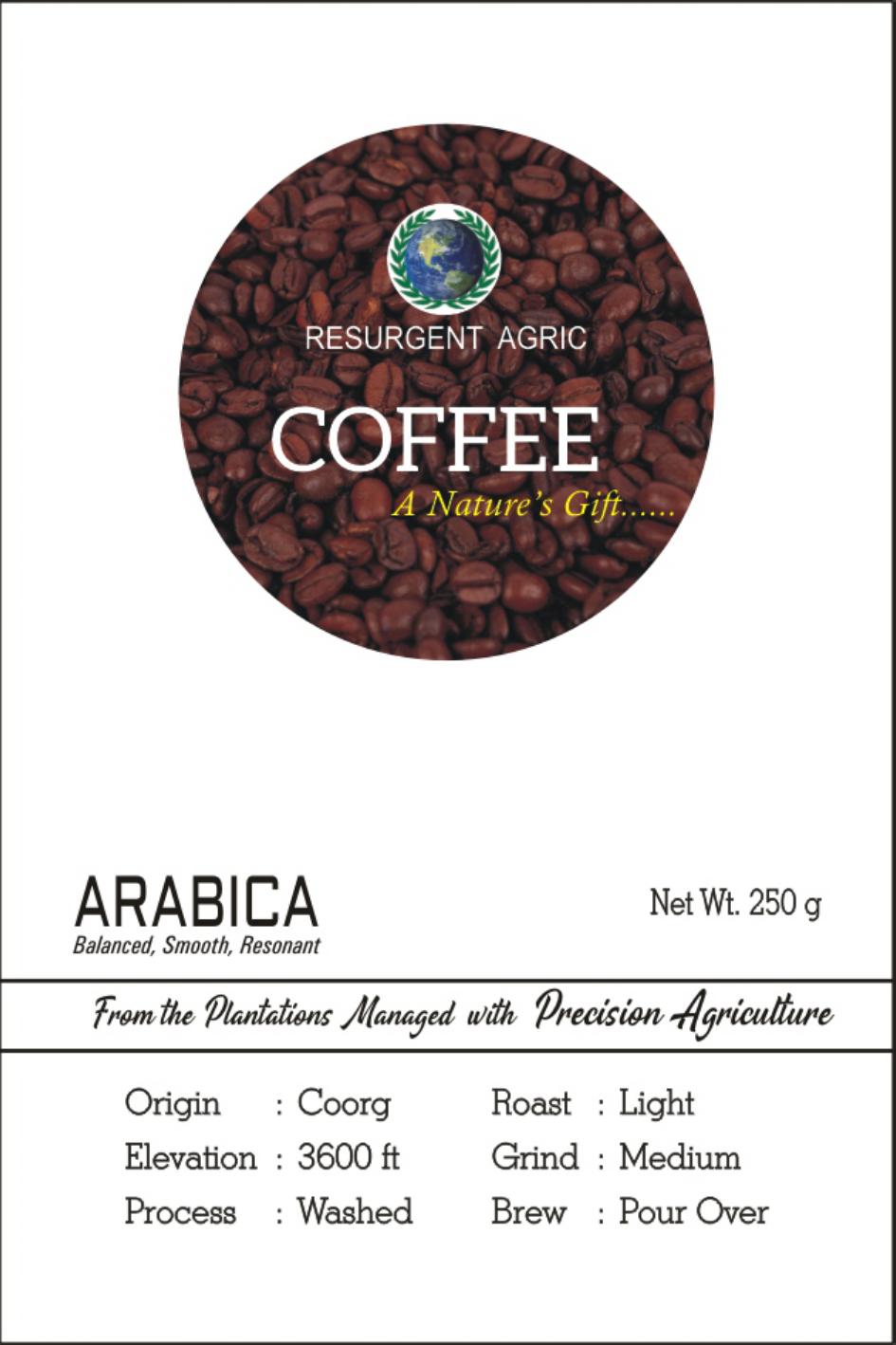 Arabica Washed (Light - Medium)