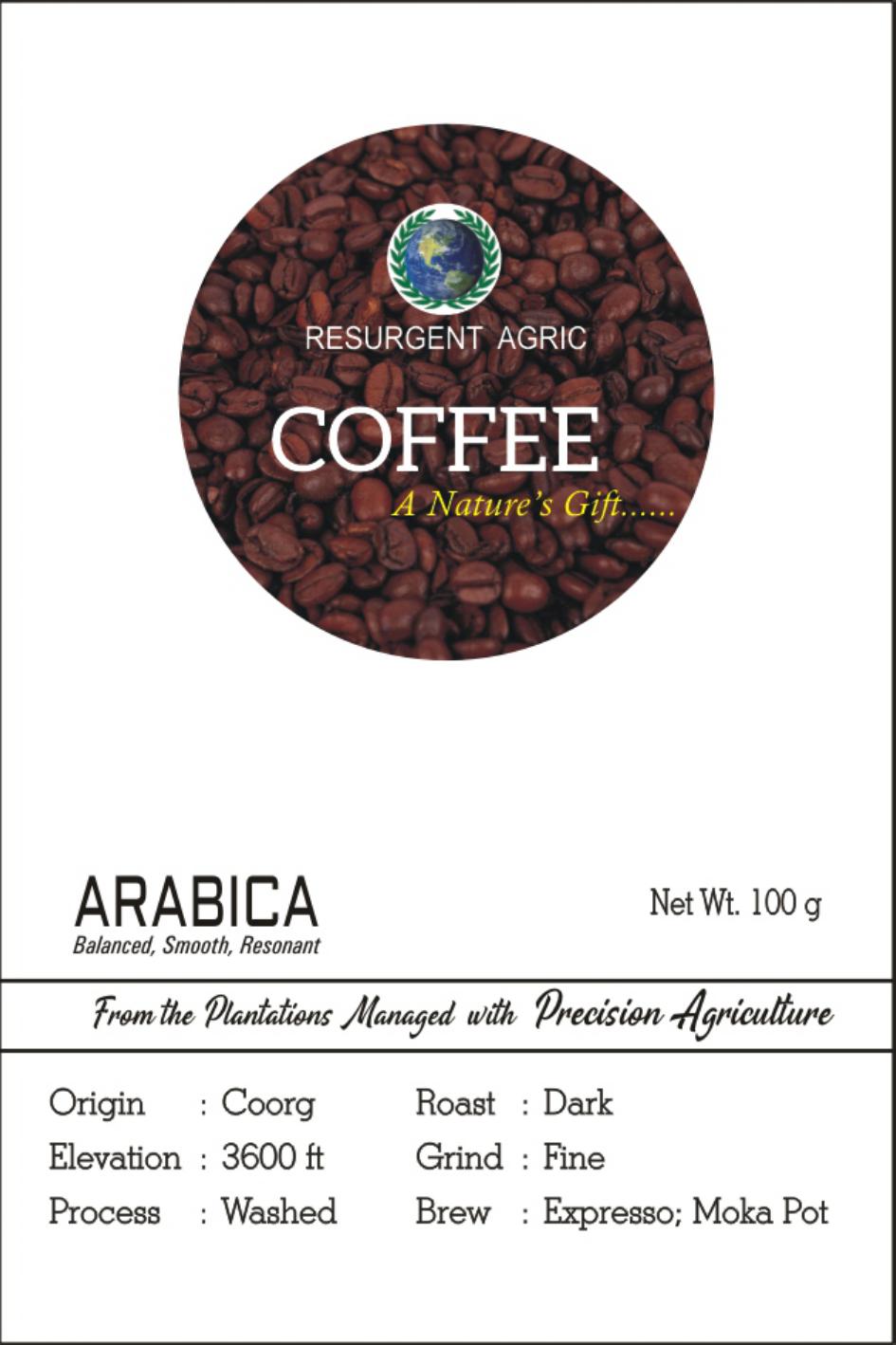 Arabica Washed (Dark - Fine)