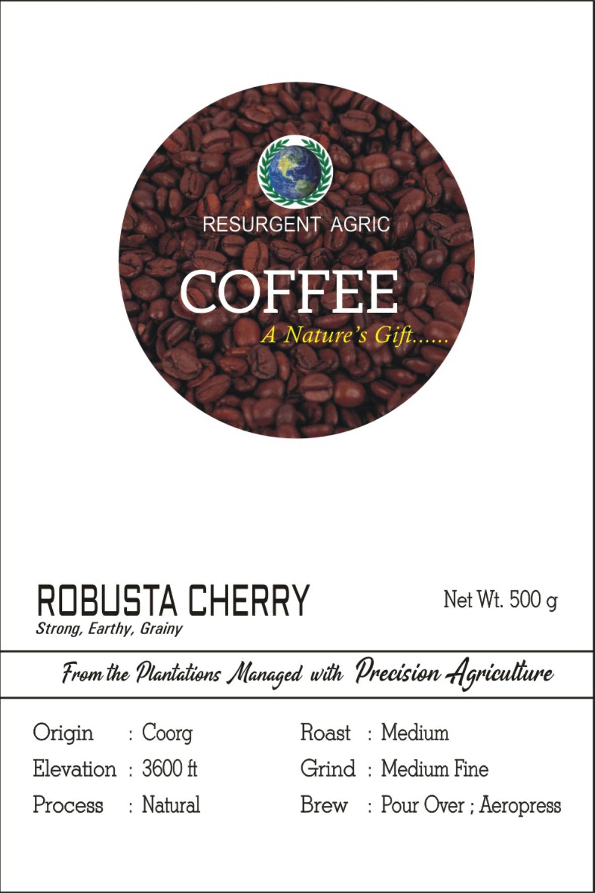 Robusta Cherry (Medium - Medium Fine)