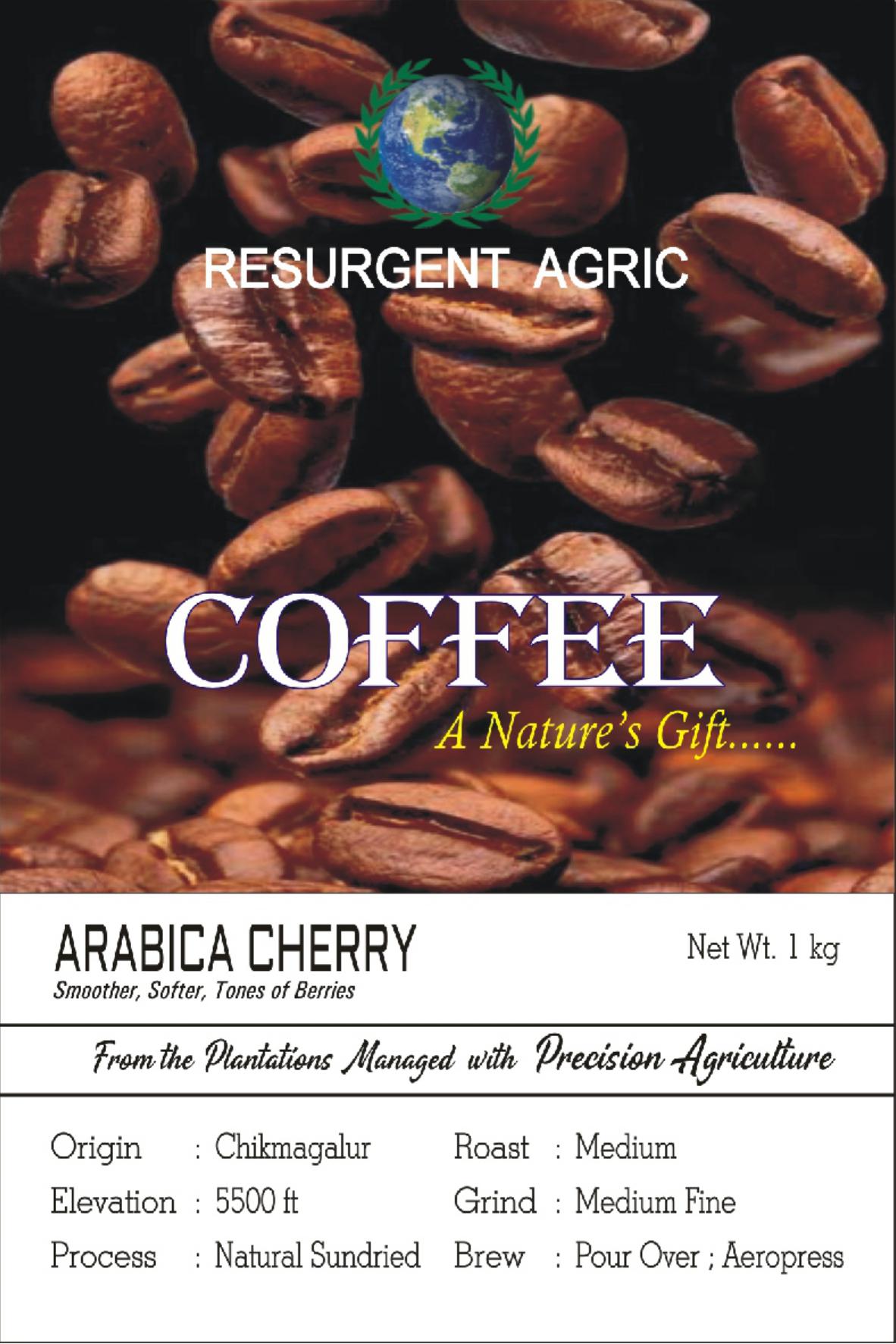 Arabica Cherry (Medium - Medium Fine)