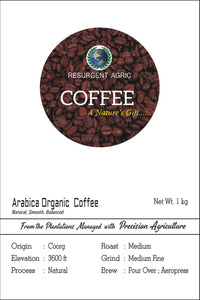 Arabica Organic Coffee (Medium - Medium Fine)