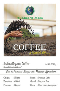 Arabica Organic Coffee (Medium Dark - Medium Fine)