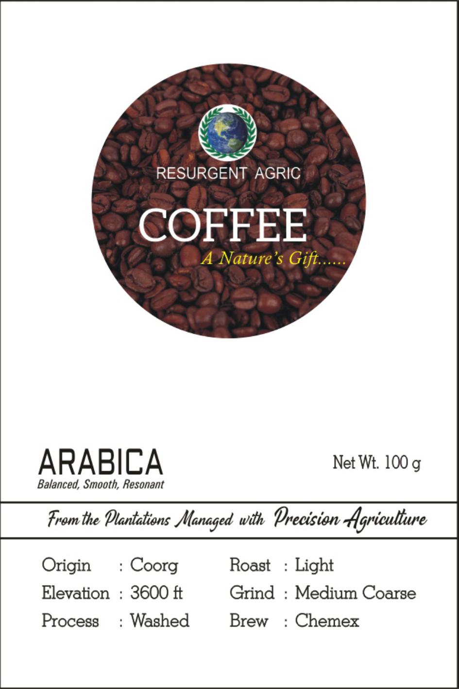 Arabica Washed (Light - Medium Coarse)