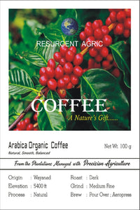 Arabica Organic Coffee (Dark - Medium Fine)