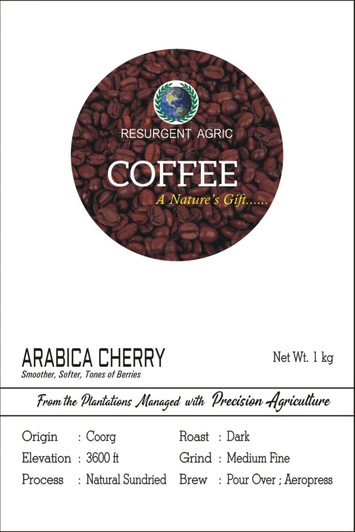 Arabica Cherry (Dark - Medium Fine)