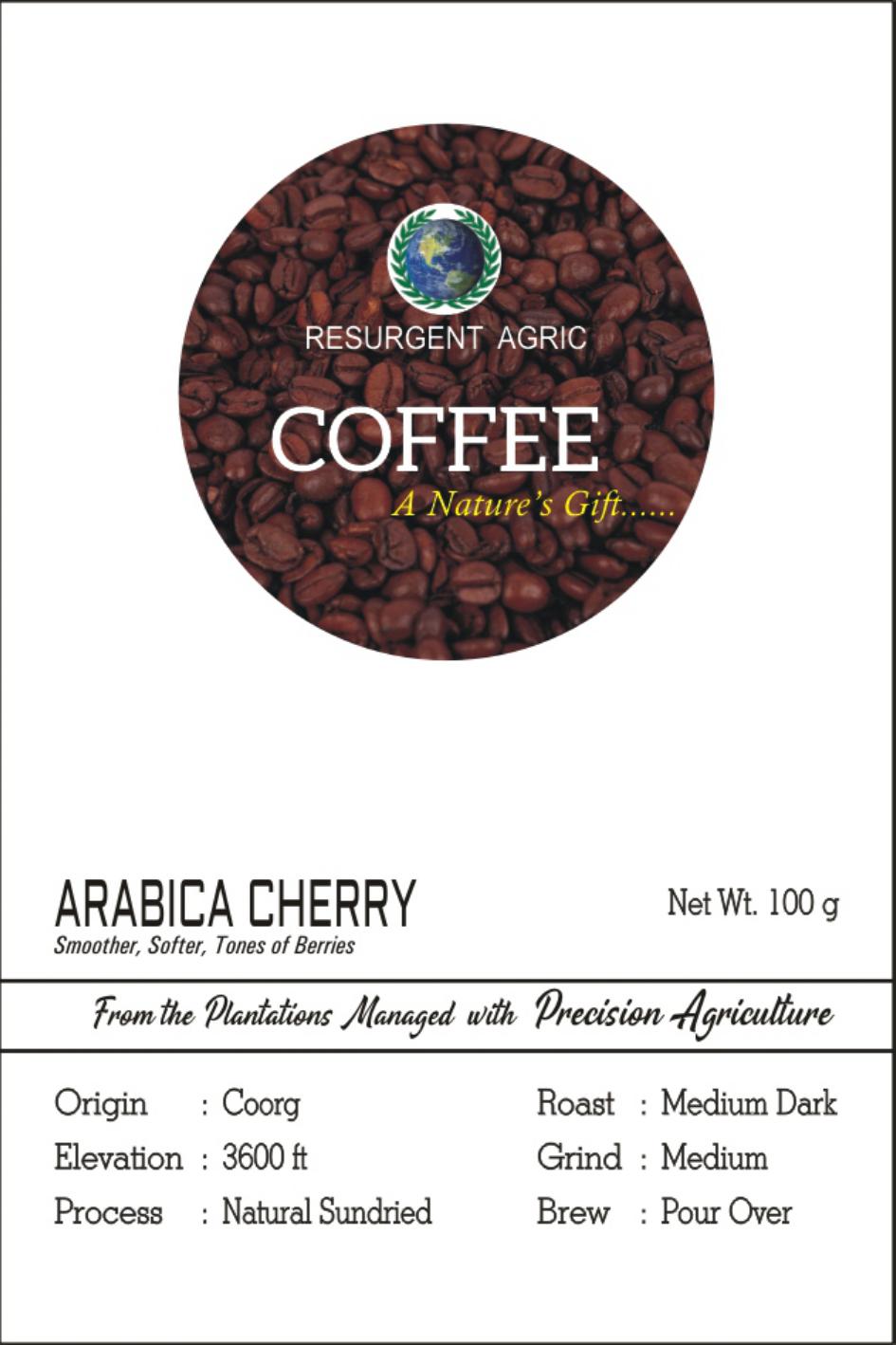 Arabica Cherry (Medium Dark - Medium)