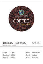 Load image into Gallery viewer, Arabica 50 Robusta 50 (Medium Dark- Medium)
