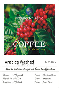 Arabica Washed (Medium Dark - Medium)