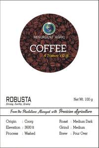 Robusta Washed (Medium Dark - Medium)