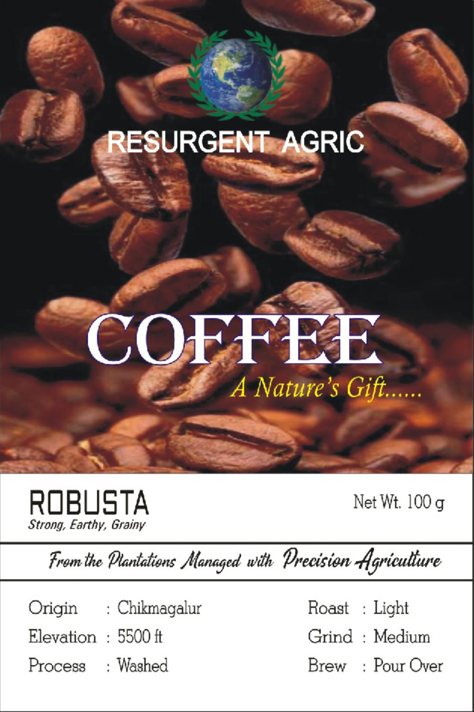 Robusta Washed (Light - Medium)