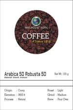 Load image into Gallery viewer, Arabica 50 Robusta 50 (Light - Medium)
