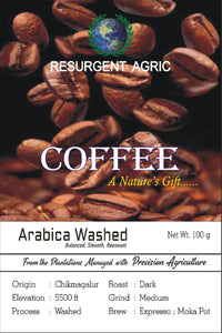 Arabica Washed (Dark - Medium)