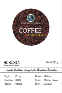 Robusta Washed (Medium - Medium Coarse)