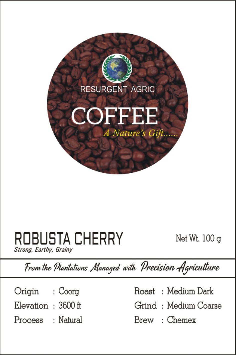 Robusta Cherry (Medium Dark - Medium Coarse)