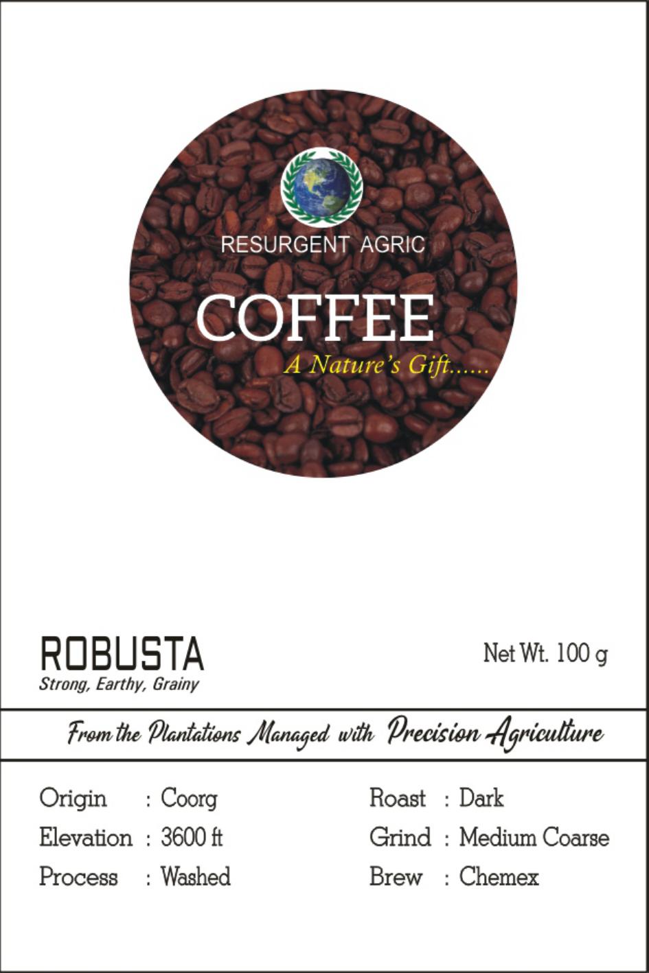 Robusta Washed (Dark - Coarse)