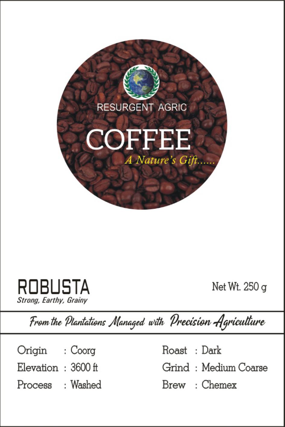 Robusta Washed (Dark - Coarse)