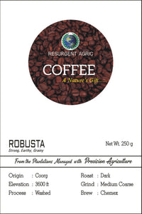 Robusta Washed (Dark - Coarse)