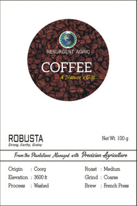 Robusta Washed (Medium - Coarse)