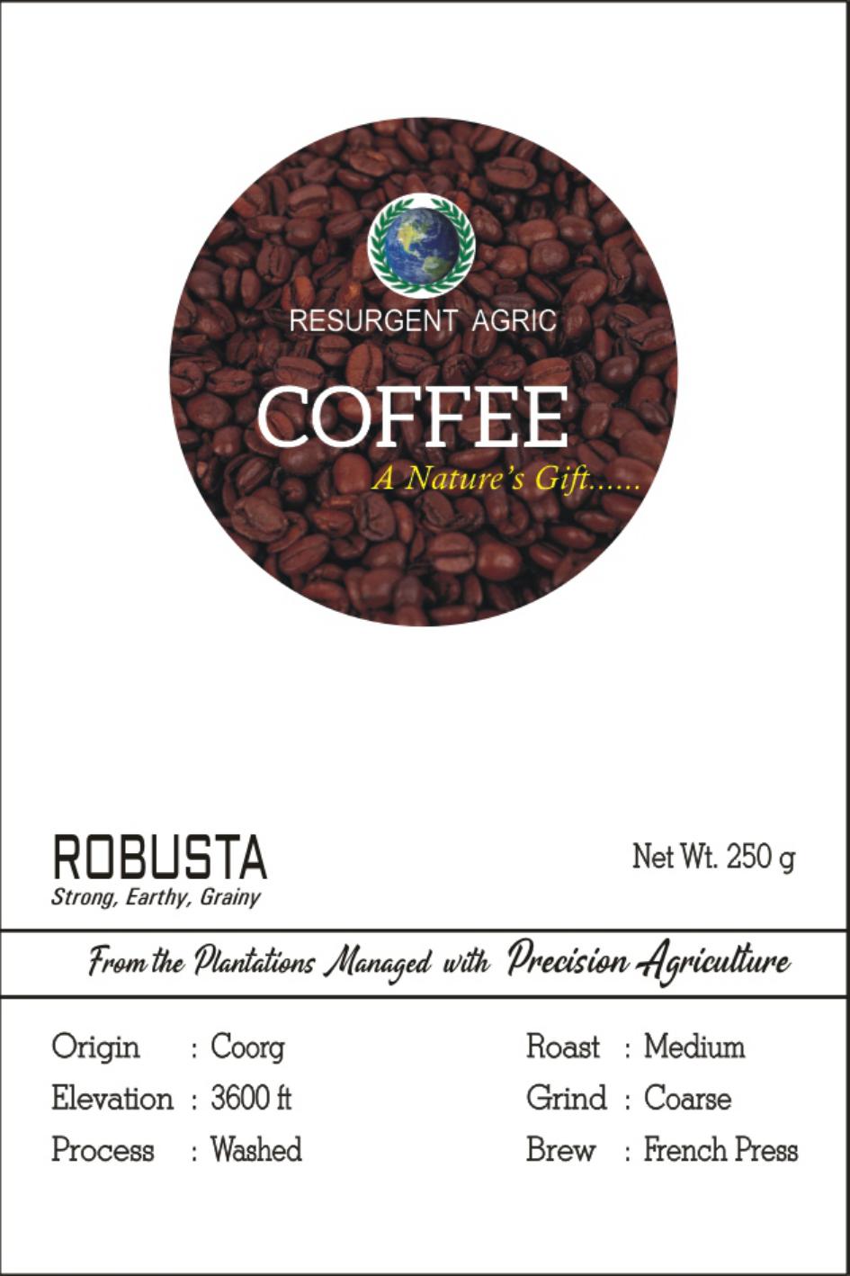 Robusta Washed (Medium - Coarse)