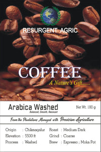 Arabica Washed (Medium Dark - Coarse)