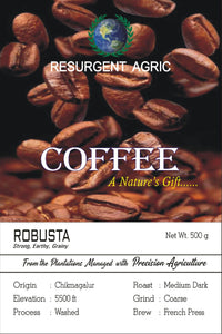 Robusta Washed (Medium Dark - Coarse)