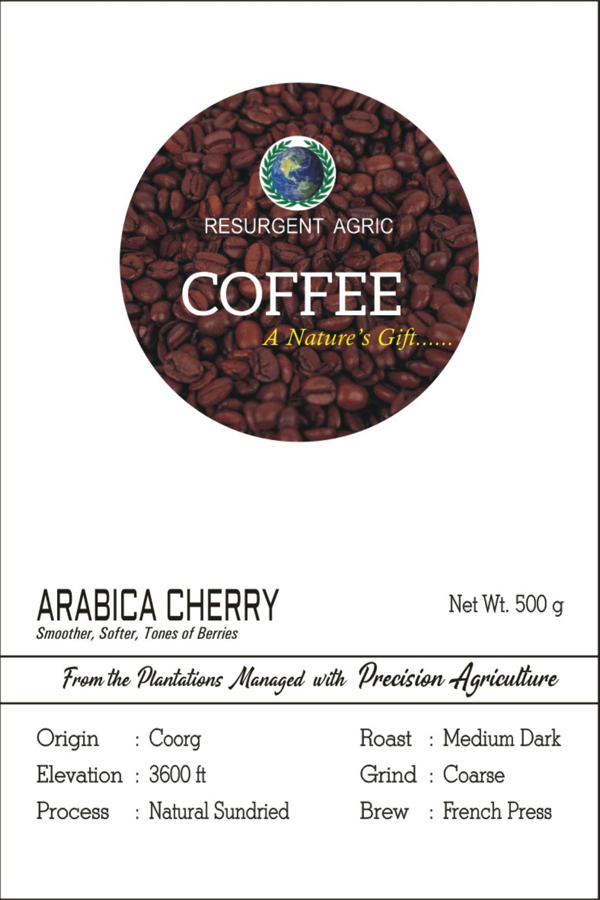 Arabica Cherry (Medium Dark - Coarse)